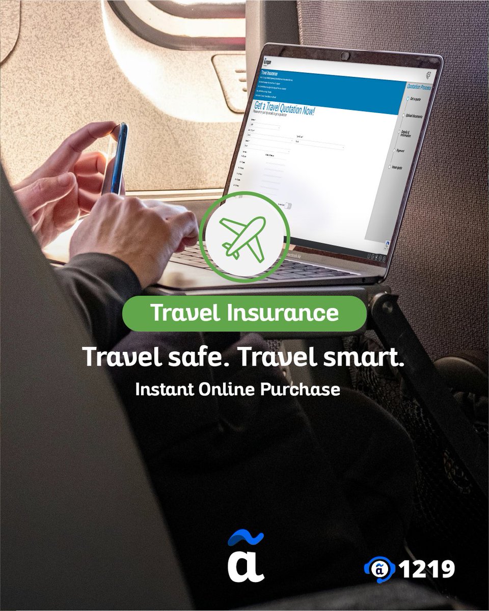 AROPEInsurance's tweet photo. Your peace of mind is just a click away! 💻
Buy your Motor, Travel, or Expatriate insurance quickly and securely with Arope’s Online Sales platform.
Click “Buy Policy” on www.arope.comand get covered in minutes! https://t.co/NsO3uLhoB7