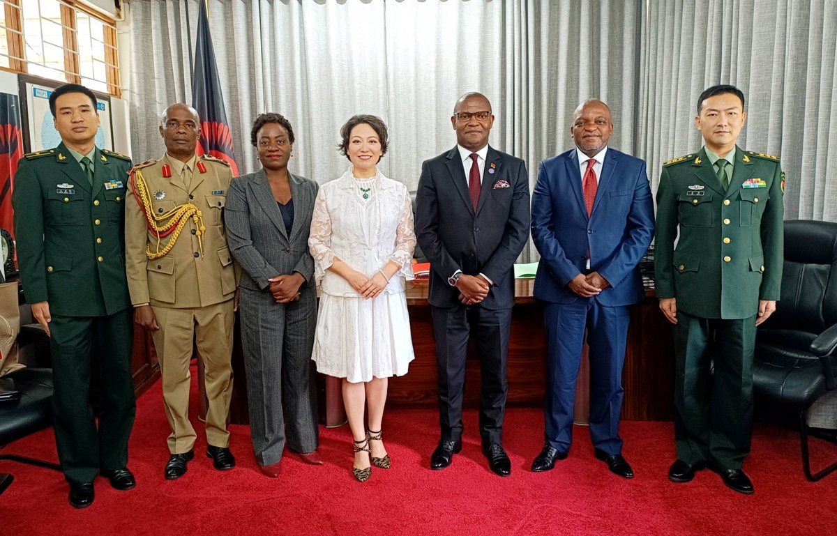 Chinese Embassy in Malawi tweet media