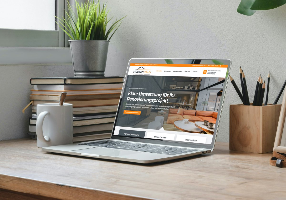 KWebstudio's tweet image. ⭐ New Project: ModernHaus 🏠🛠️
➡ modernhaus.pro

🇵🇱 Firma remontowo-wykończeniowa  w Leipheim
🇬🇧 Renovation and interior fit-out companyin Leipheim
🇩🇪 Renovierungs- und Innenausbauunternehmen  in Leipheim

Visit kb-webstudio.net ⚡
#webdevelopment #website