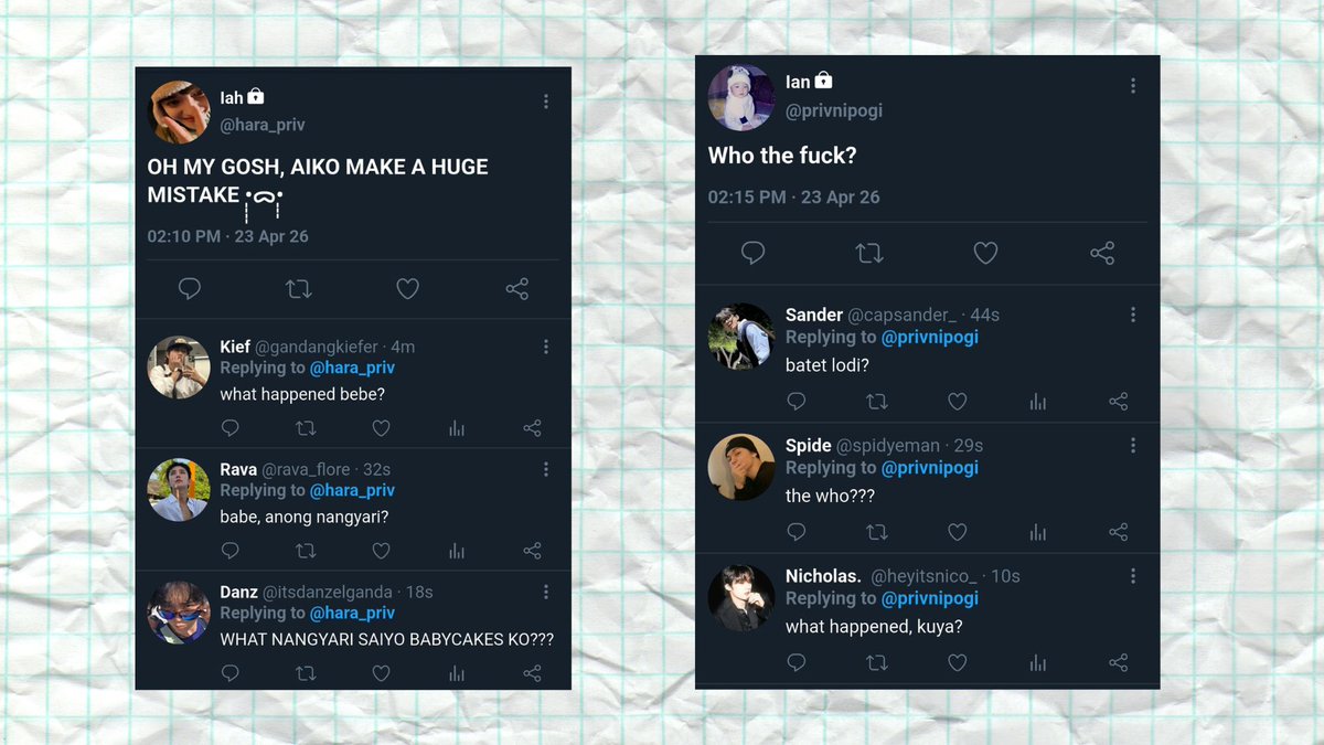 INKSWRITES__'s tweet photo. Muling Bumalik o Ibalik? 
- a jeongcheol/minsung au! 

Wherein aamin na si Aiko (sc) sa kanyang crush na si Nico (lk) pero mukhang na-wrongsend at nasend ito sa kanyang mortal enemy slash drummer ng school nila na si Caxian (yjh) agoi https://t.co/K4yvfNhhHP