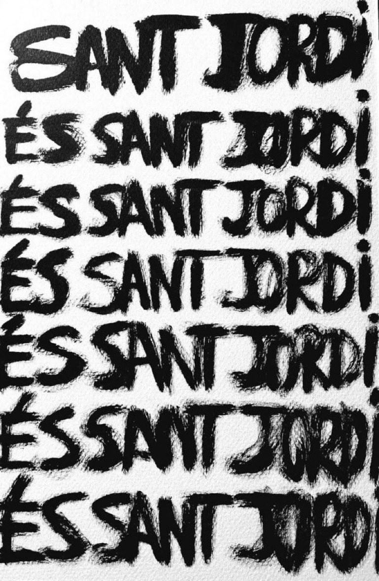 Bona diada de Sant Jordi, estimats i sofridors followers.  😘
Gaudiu-la molt, tant com podeu ... i sempre en català! 🌹
Perque 👇