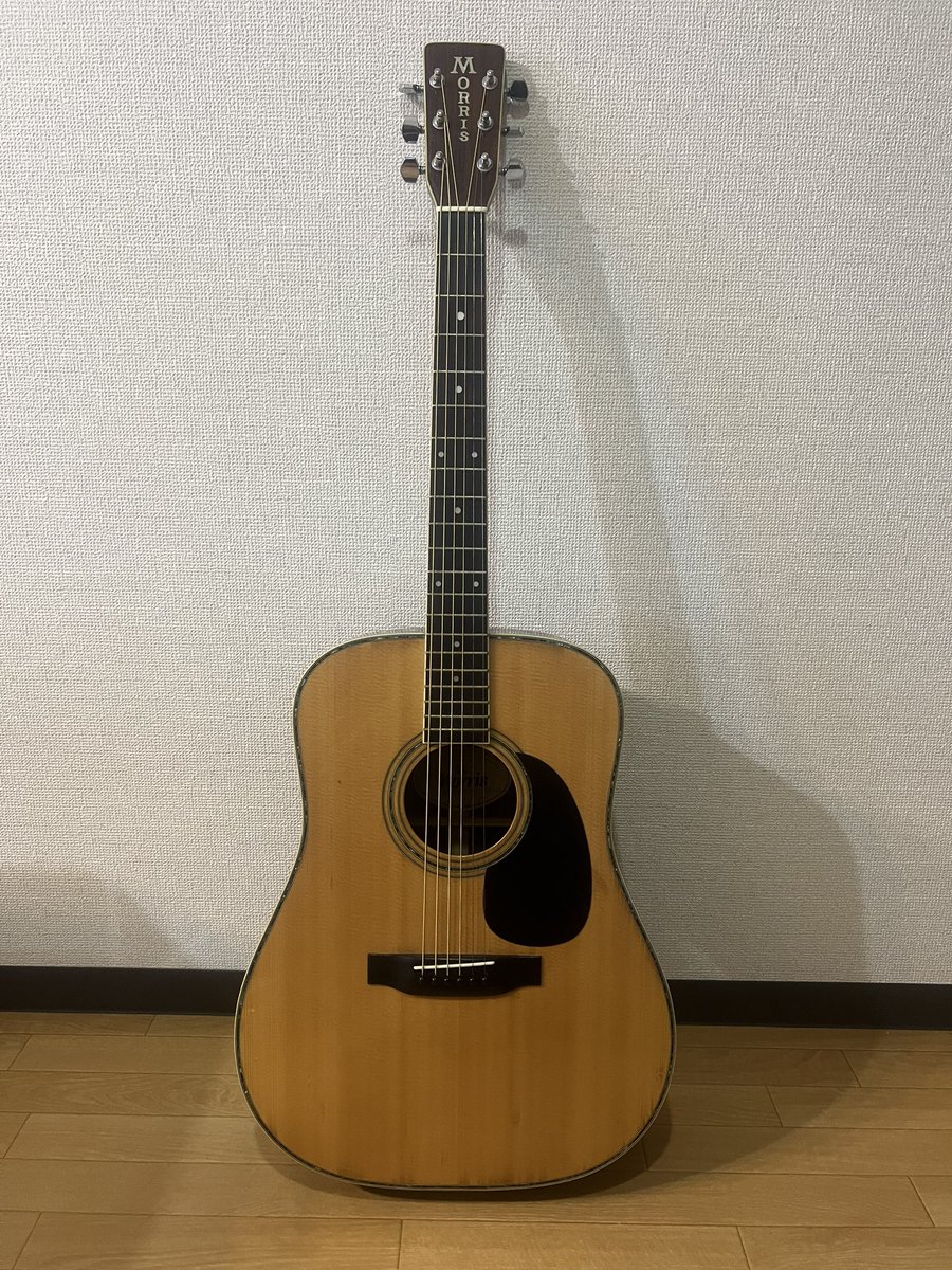 GotoKatsu's tweet photo. 【ゆる募】
Morris W-35の貰い手探してます！
1970年代のジャパンビンテージで
コンディション良きだし、
めちゃくちゃ箱鳴りします！！
#貰い手募集 #Morris #ゆる募 https://t.co/oRO1AbVL0r