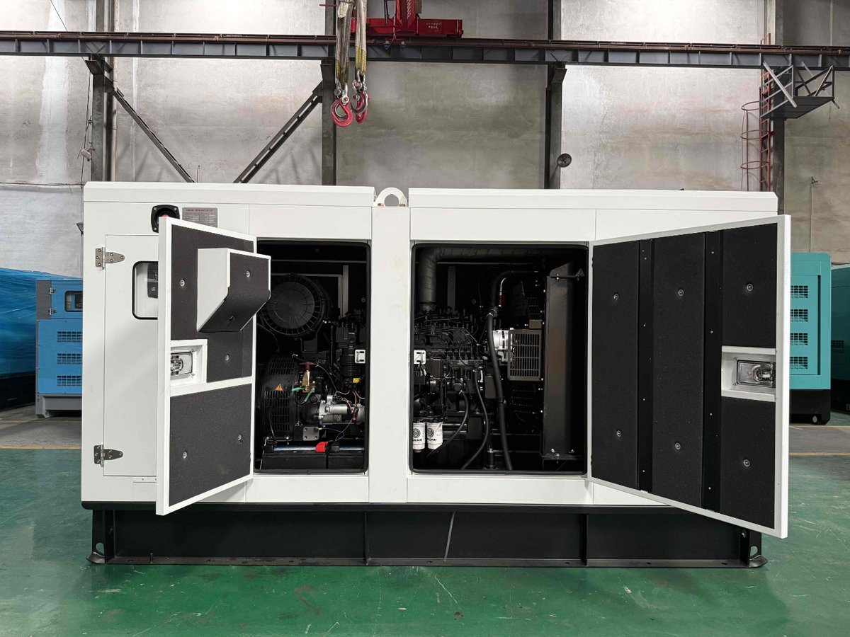 YingliPower's tweet image. ⚡ Open-door silent diesel generator set, easy maintenance &amp;amp; reliable power, built for long-term industrial use.
#SilentGenerator #DieselGenerator #IndustrialPower #LowNoise #EasyMaintenance