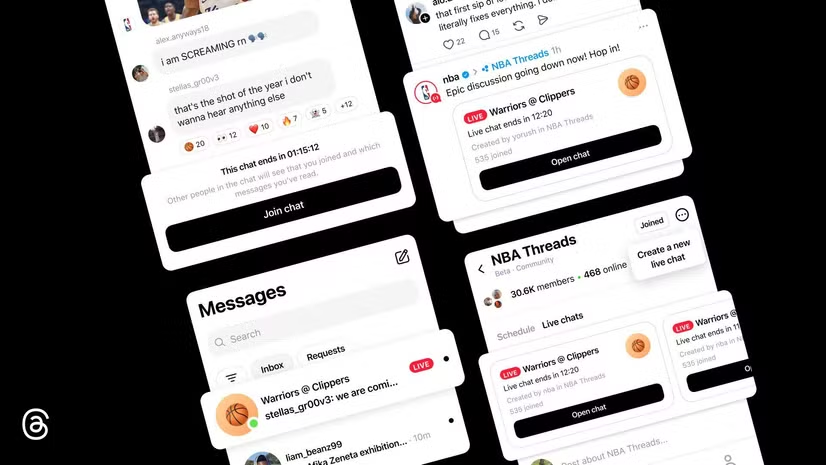 bsindia's tweet image. #TechWithBS | Threads brings Live Chats for real-time group discussions. How it works? Details👇

mybs.in/2g5TA4b

#TechNews #Technology #Threads #LIVEChats | @SWETATHAKURR