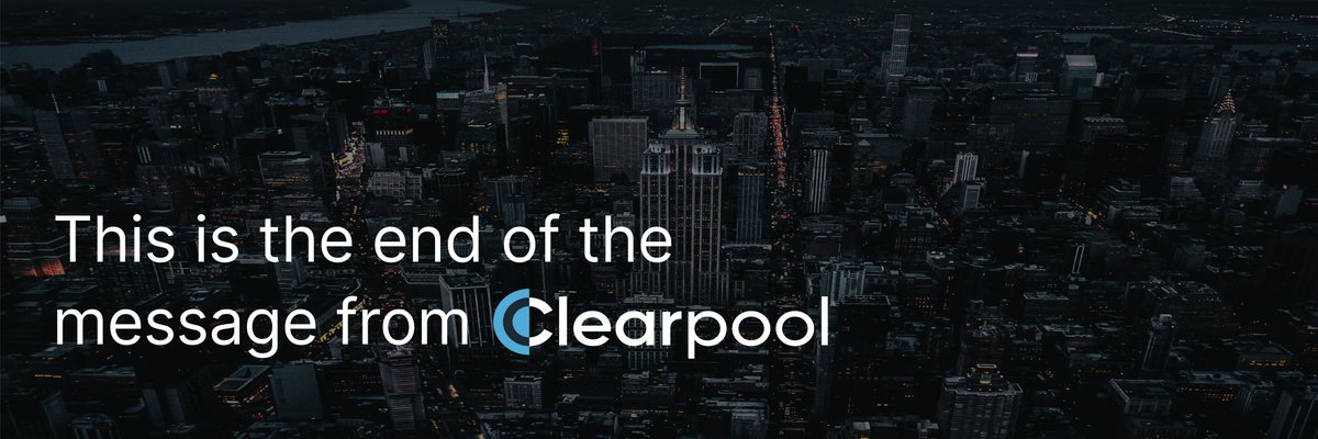 Clearpool tweet media