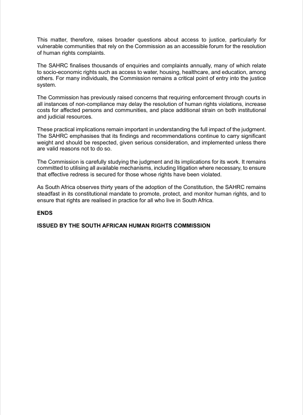 SAHRCommission tweet media