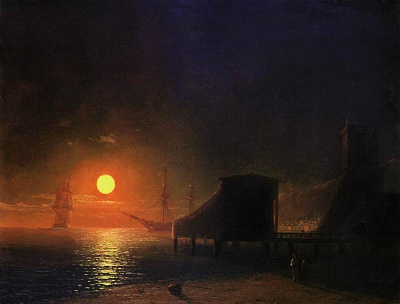 TomasMu73833924's tweet image. 'Teodosia. Noche de luna'
Creación de 1852.
Técnica: Óleo sobre lienzo.
Dimensiones: 29 × 36 cm.
Ubicación: Colección privada.
Autor: Iván Aivazovsky (ruso, 1817-1900)
#arts #paintings