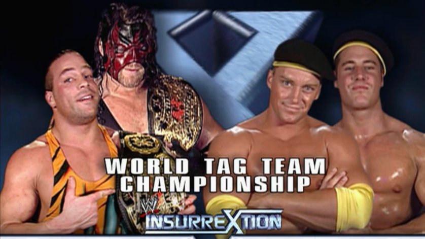 In 1 hr, live on twitch.tv/jsofok for Insurrextion 2003, WWE's final UK PPV until 2022 + The Italian Job (2003).

7 matches including a WHC Street Fight, the 1st televised Women's Title match to go 10+ mins since 1995, Austin &amp; Bischoff on The Highlight Reel, Teddy Long in