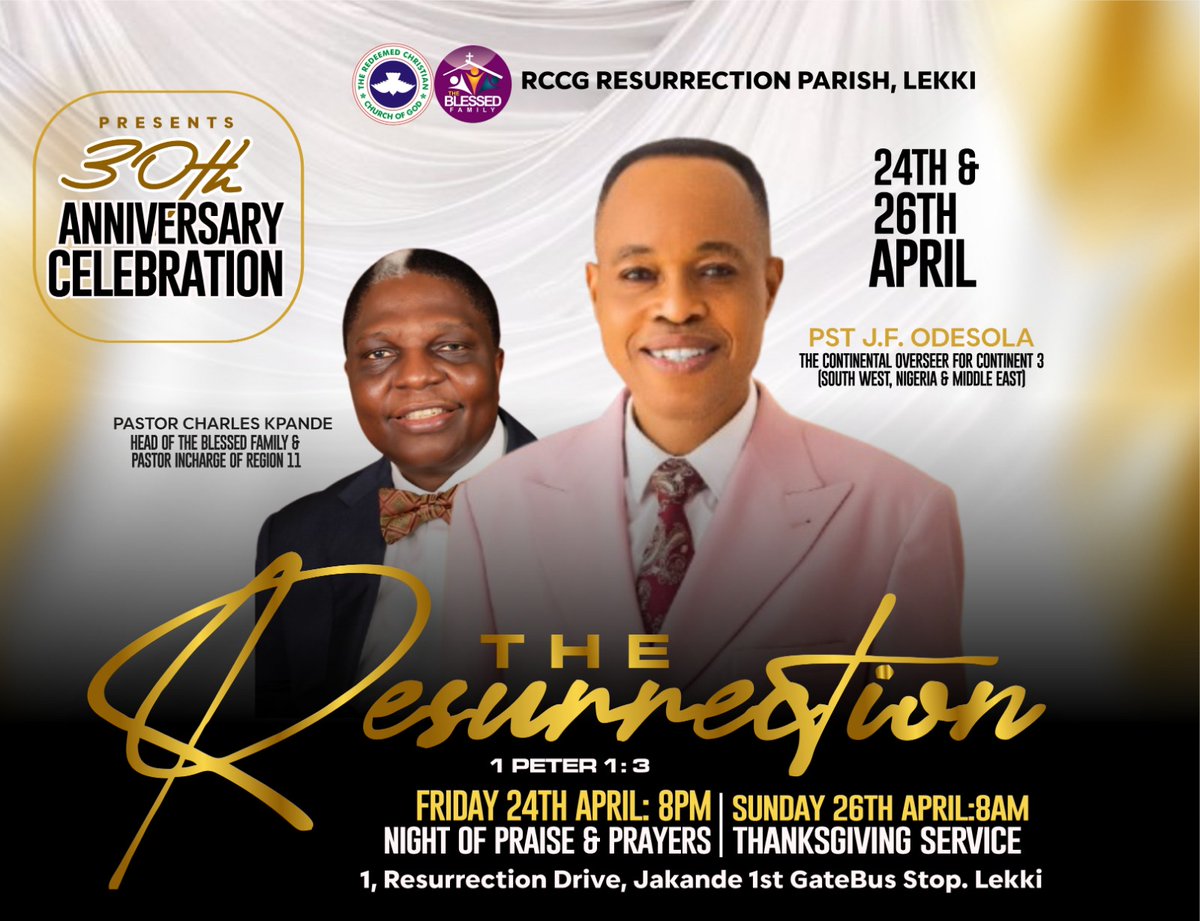 rccgregion11's tweet image. Can you feel it...We will be starting off with Resurrection Parish Got Talent.
Have you talents, and you need a platform for expression of this God's talent. This is where you should be.....
#RCCG #rccgresurrectionlekki #Anniversarycelebration #Resurrection