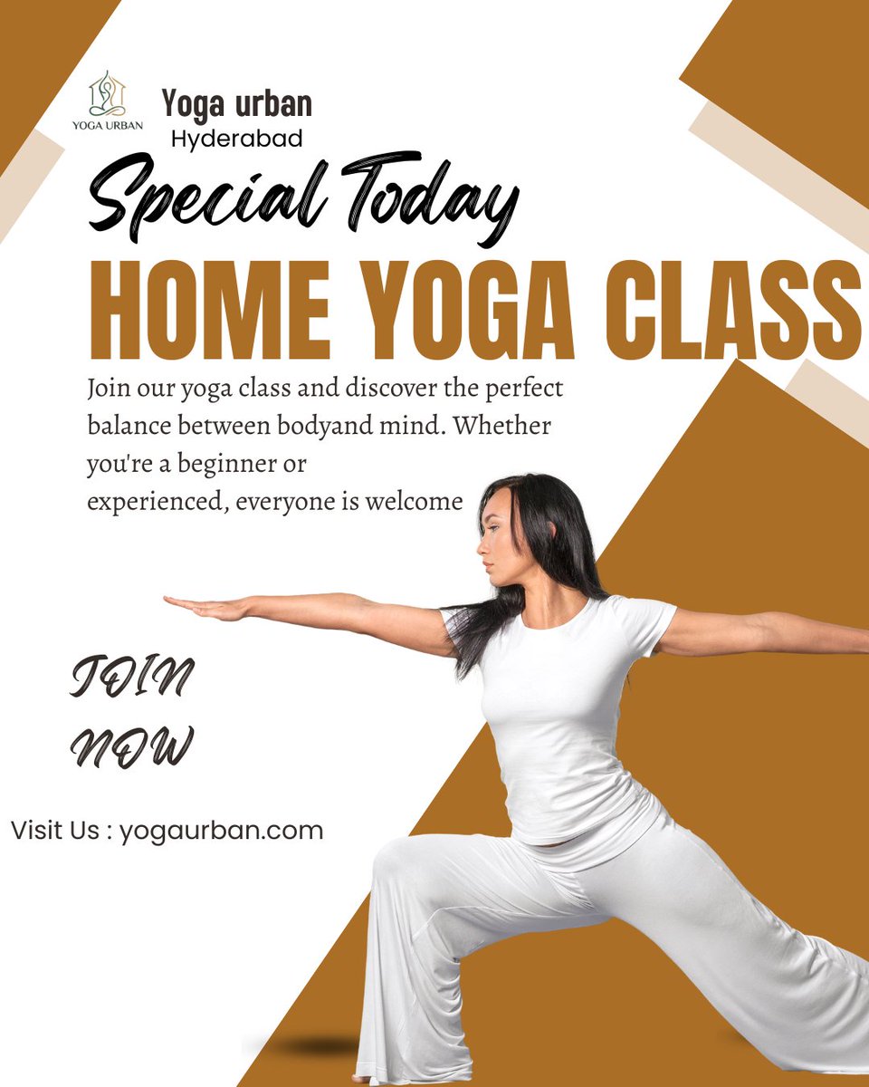 yogaurbanh2509's tweet image. Create a routine your future self will thank you for.

With Yoga Urban Hyderabad, build strength, calm your mind, and stay consistent— all without stepping outside your door.

Small steps daily. Big results over time.

#DailyHabits #HealthyLifestyleIndia #FitnessFromHome