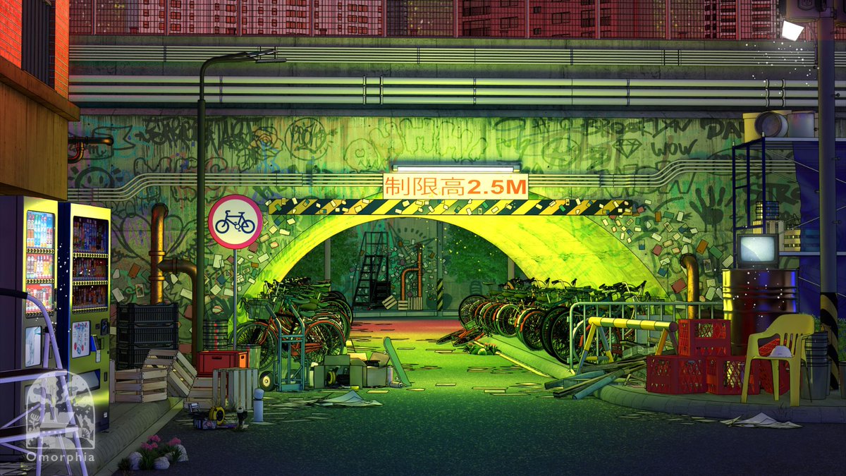 Omorphia | Background Art Illustrator 🎐 tweet media