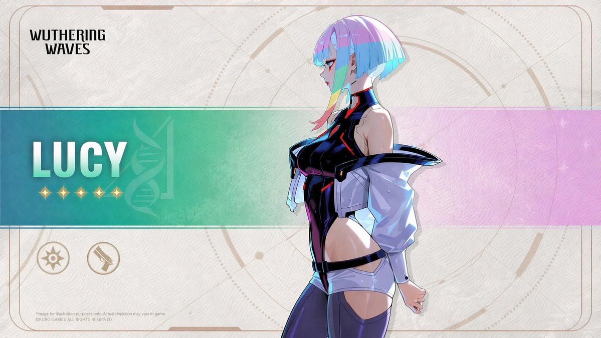 wuwa_FR's tweet image. Resonator Preview | Lucy

Attribute: Spectro Weapon: Pistols

#WutheringWaves #Lucy #CyberpunkEdgerunners