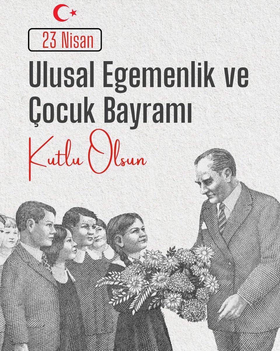 a_sayim's tweet photo. Milli egemenliğimizin ve bağımsızlığımızın simgesi olan Türkiye Büyük Millet Meclisi’nin açılışının 106. yıl dönümüne ulaşmanın mutluluğunu yaşıyoruz. 
Gazi Mustafa Kemal Atatürk’ün çocuklarımıza armağan ettiği 23 Nisan Ulusal Egemenlik ve Çocuk Bayramımız kutlu olsun. 🇹🇷 https://t.co/pxc5biMT2q