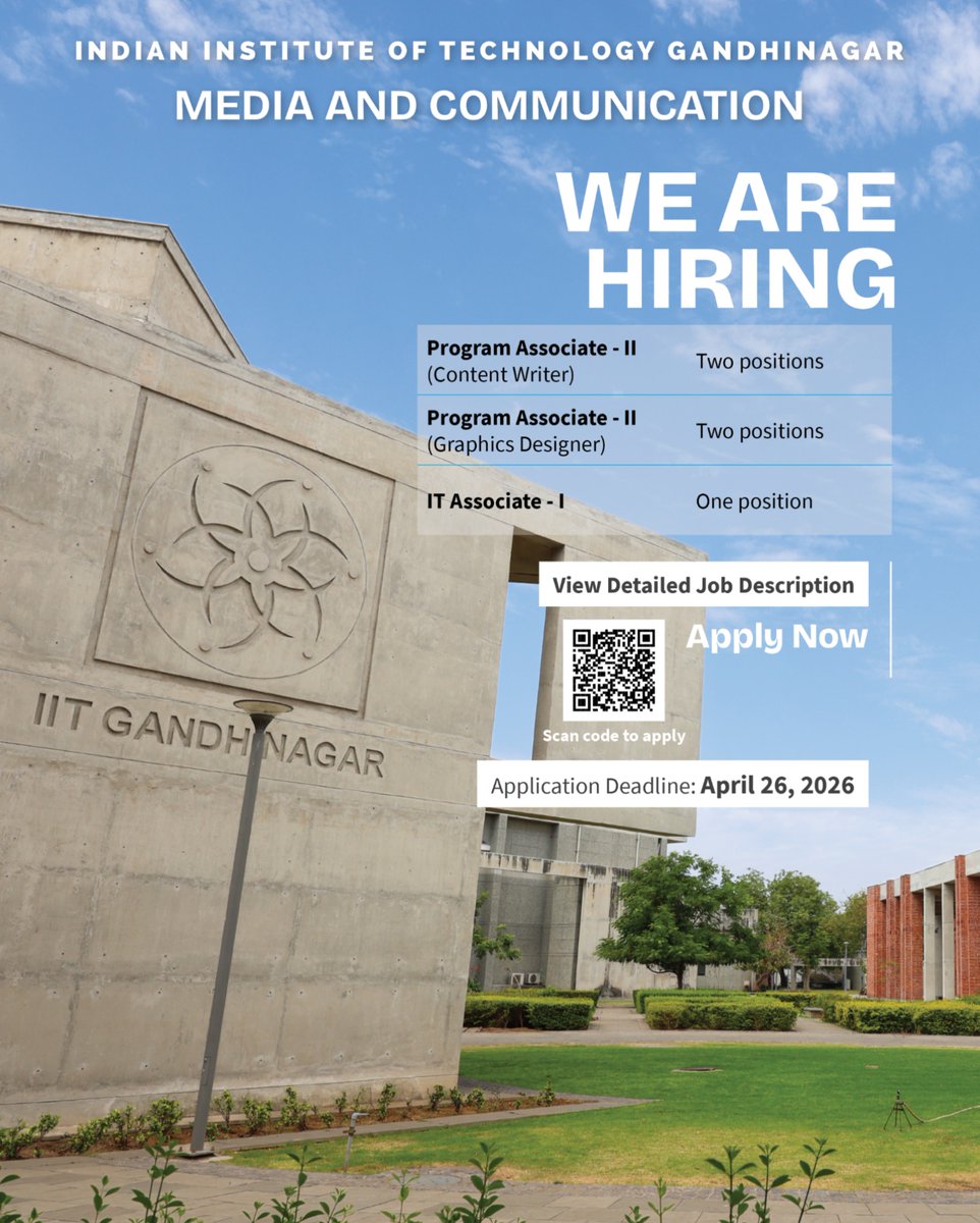 IIT Gandhinagar tweet media