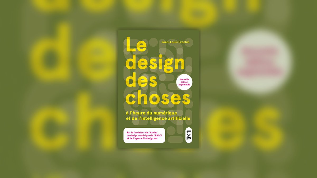 FYP_editions's tweet image. L'IA redéfinit le design. Le numérique l'a déjà bouleversé. Jean-Louis Frechin, fondateur de l'Atelier de design numérique de l'ENSCI, raconte comment — et ce que ça implique pour les designers de demain. zurl.co/B1ovP #Design #IA #ENSCI #FYPéditions |