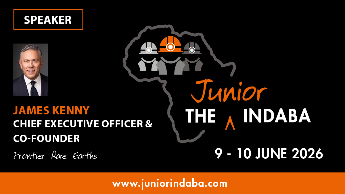JuniorIndaba's tweet image. James Kenny, CEO &amp;amp; Co-Founder, Frontier Rare Earths, will discuss Zandkopsdrift: the lowest cost new source for magnet rare earths and battery grade manganese sulphate at #juniorindaba, 9 &amp;amp; 10 June #mining juniorindaba.com/99je