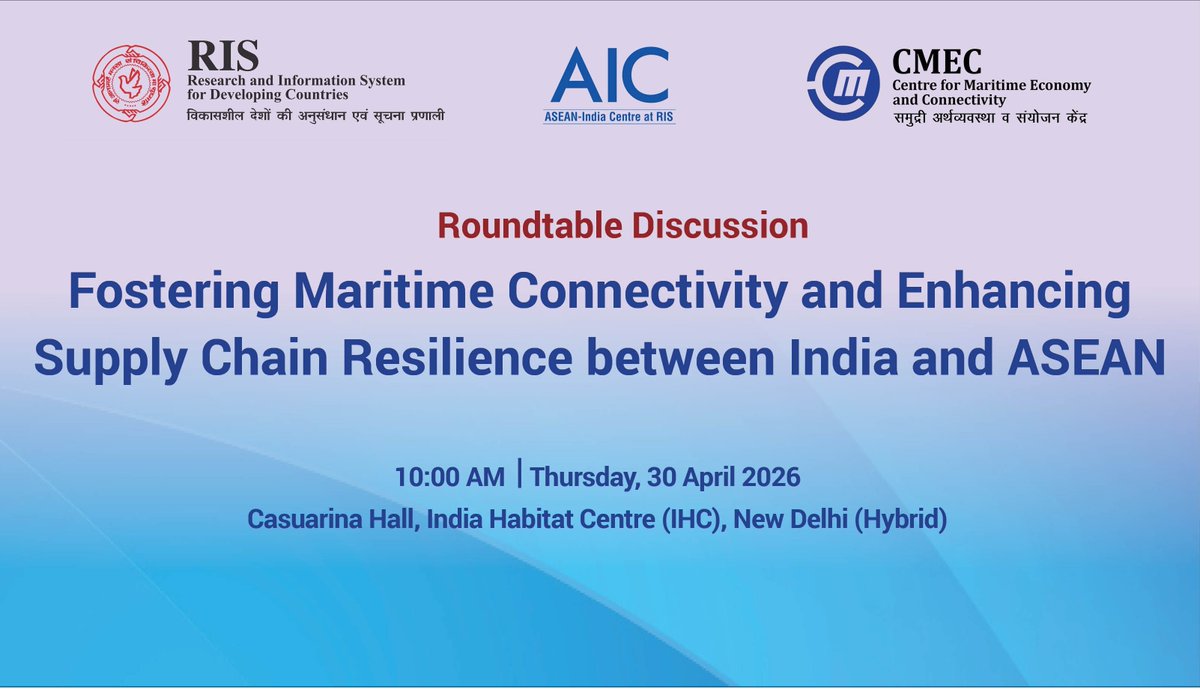 ASEAN India Centre tweet media