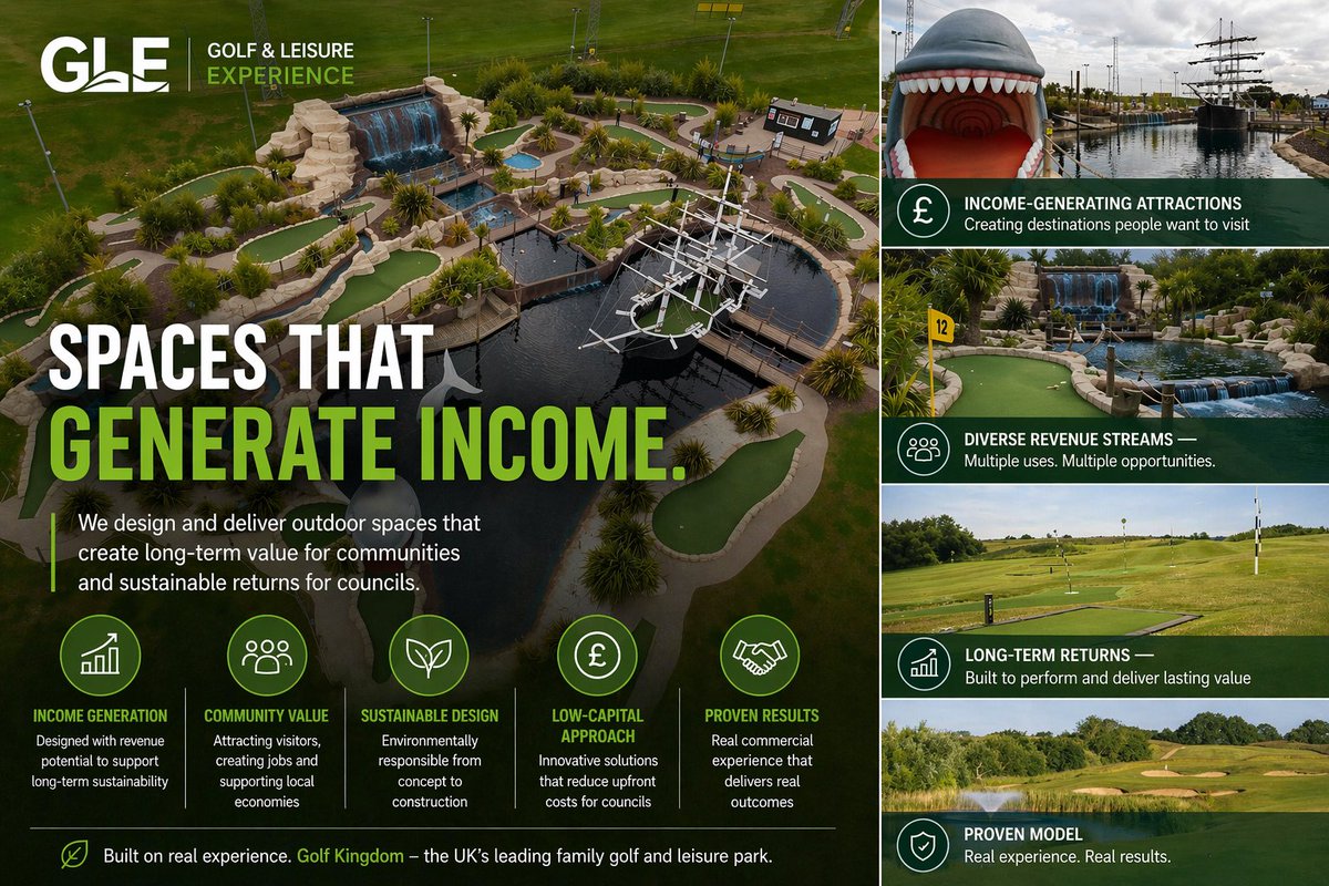 GLElimited's tweet photo. 💰 Parks don’t just need investment: they need income.
At GLE we reshape underused land so it becomes more usable, resilient &amp; capable of supporting their own maintenance.
Because sustainable spaces need to work financially too.
📩 https://t.co/88w2zoK9Ll
#Parks #IncomeGeneration https://t.co/mFhSmOlng1