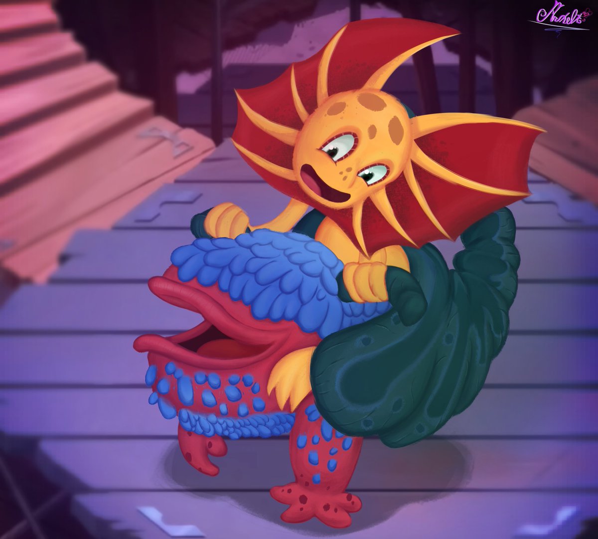 I love Galymph 🦎💟

(It took me a little while)