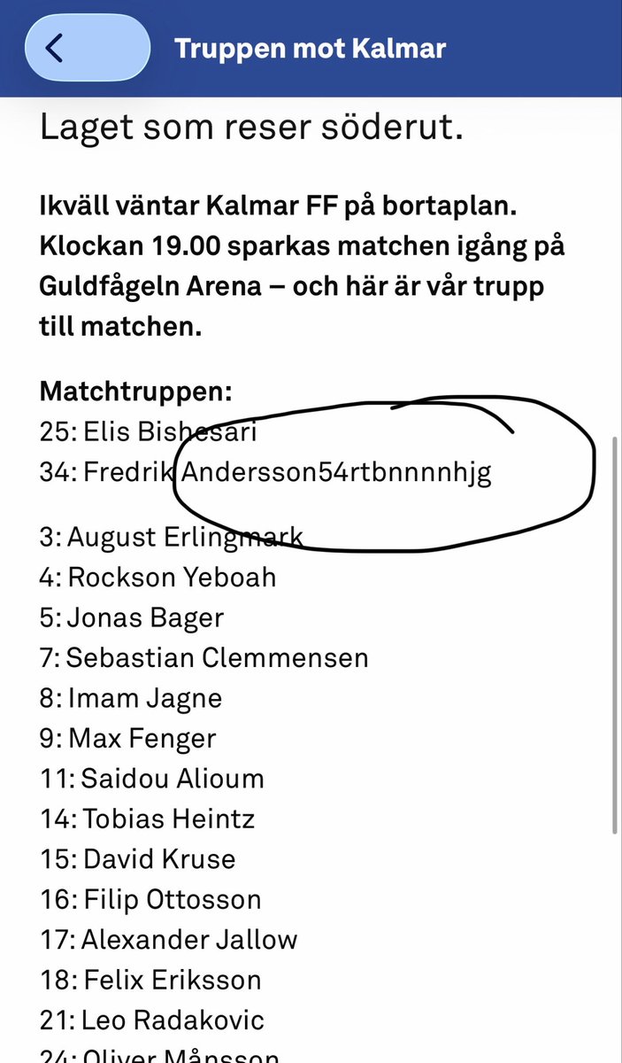 Kom igen nu Blåvitt… jag vet att vi sover på planen men måste även kansliet vara helt väck 🤣 #ifkgbg
