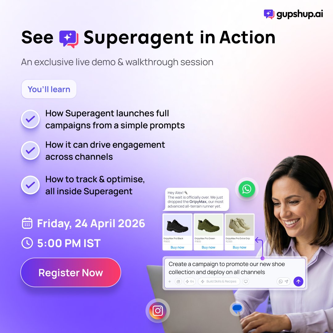 Gupshup.ai tweet media