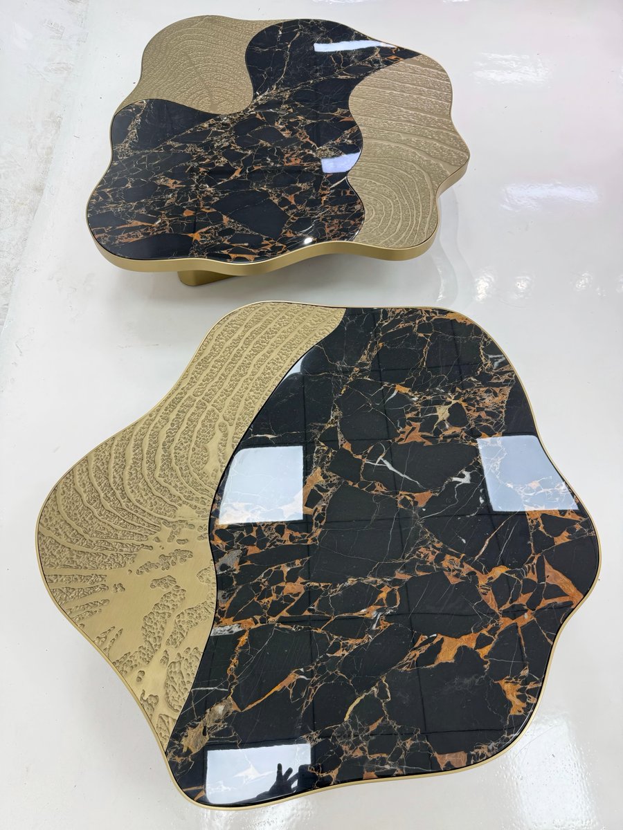 Zoecunk's tweet image. Obsessed! Brass and marble Ophelia coffee table. 

Artistic Designer Bespoke Brass/Aluminum, Marble, and Stainless Steel Legs Ophela Coffee Table.

DM us for more info:

#centertable #coffeetable #livingroomtable #customtable #highendtable