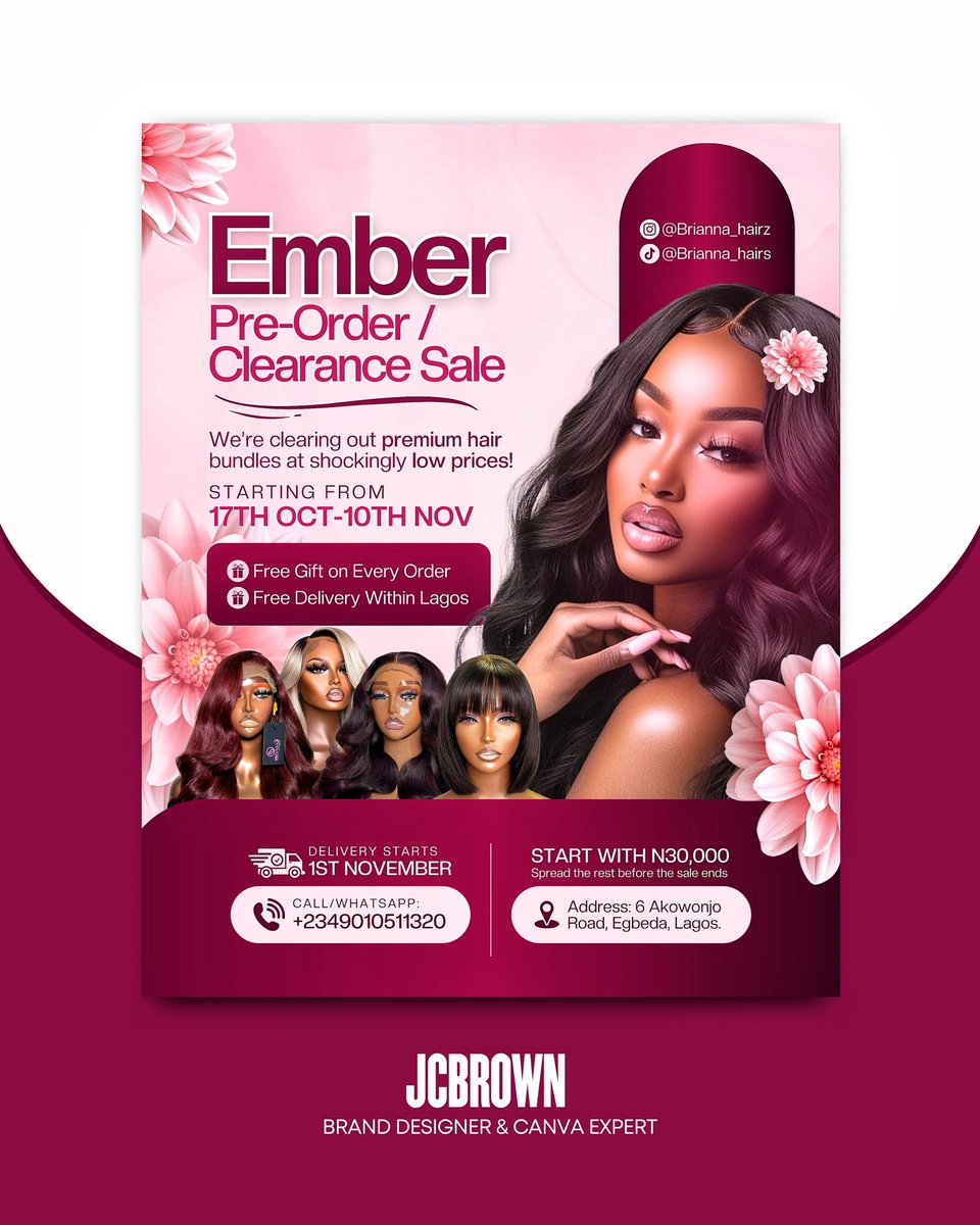 JcBrown | The Canva Queen | Graphic Designer tweet media