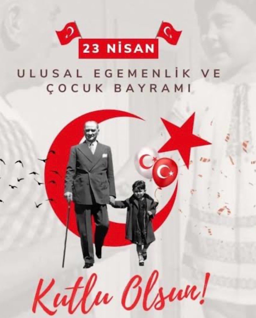 Dünyadaki bütün çocukların ve büyüdüğü halde içindeki çocuğu çok seven herkesin 23 Nisanını kutlarım 
♥️🌺
