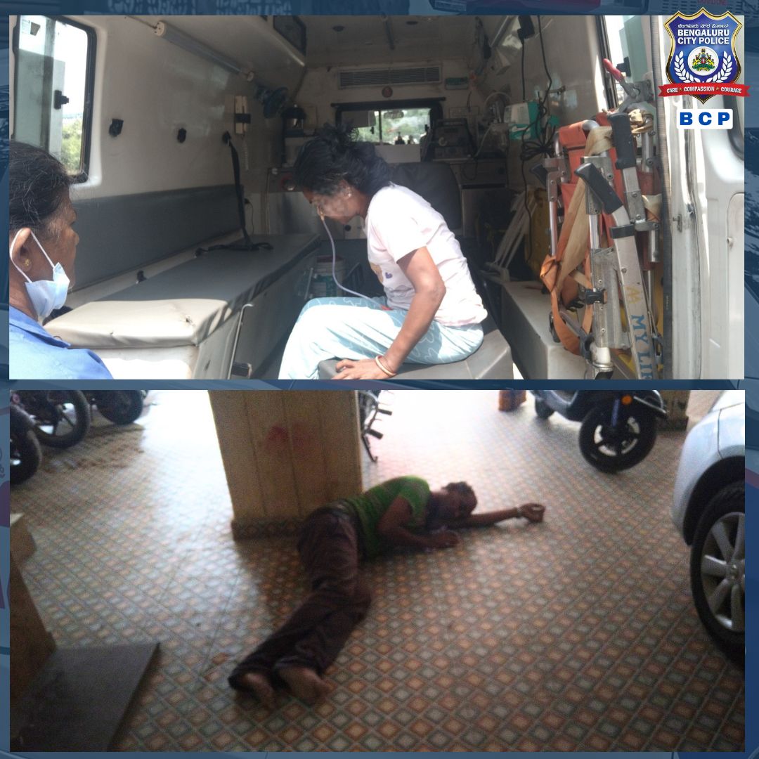 ಸಂಕಷ್ಟದ ಸಮಯದಲ್ಲಿ ಸಕಾಲಕ್ಕೆ ಸ್ಪಂದಿಸಿದ ಬೆಂಗಳೂರು ನಗರ ಪೊಲೀಸರು ಎರಡು ಜೀವಗಳನ್ನು ಉಳಿಸಿದ್ದಾರೆ. ವಡೇರಹಳ್ಳಿಯಲ್ಲಿ ವಿಷ ಸೇವಿಸಿದ್ದ ಮಹಿಳೆಯನ್ನು ಹೊಯ್ಸಳ-169 ಸಿಬ್ಬಂದಿ ಬಾಗಿಲು ಮುರಿದು ರಕ್ಷಿಸಿ ಆಸ್ಪತ್ರೆಗೆ ಸೇರಿಸಿದ್ದಾರೆ. ಅದೇ ರೀತಿ ಕಾವಲ್ ಬೈರಸಂದ್ರದಲ್ಲಿ ಆತ್ಮಹತ್ಯೆಗೆ ಯತ್ನಿಸಿದ ವ್ಯಕ್ತಿಯನ್ನು ಹೊಯ್ಸಳ-45 ಸಿಬ್ಬಂದಿ