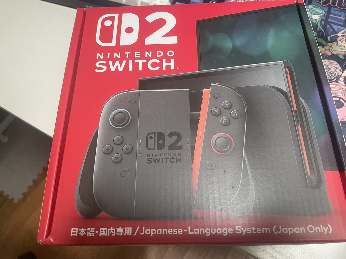 BIG_pot4ku_STAR's tweet photo. やっとswitch2買えた https://t.co/afBgJlmzU8