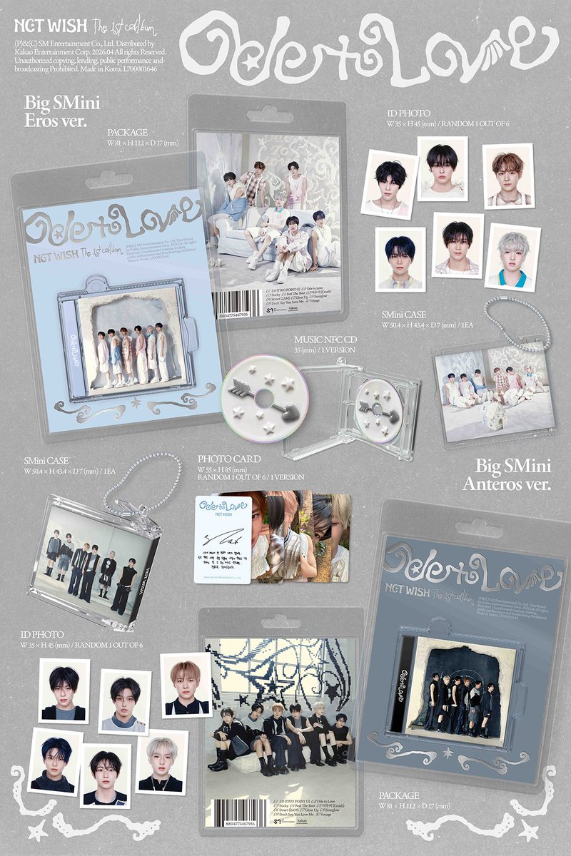 NCTWISH - 1ST ALBUM - 〈#OdetoLove〉 ✩ Jewel Case Ver. 1枚ご購入