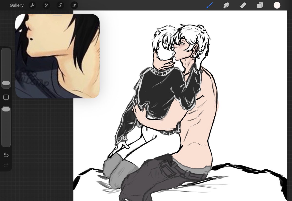 lcnokay_'s tweet photo. Got commed on #vgen recently!! 

#yaoi #yumeship #digitalart https://t.co/MF9cHoWlgF