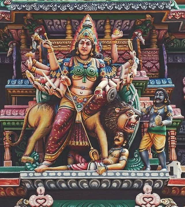 MadhuKheriya's tweet image. 'She is beginningless, therefore, She had no origin at any time. That Highest Devi is Eternal and She is always the Cause of all Causes. She resides in all beings as the essential vital Force.'
~Shrimad Devi Bhagwatam, Book 5, Chapter 33
#devibhagvat #navaratri #durgapuja