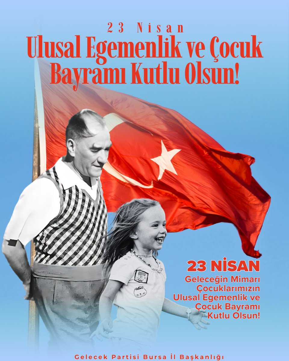 Gelecek Partisi Bursa İl Başkanlığı (Resmî Hesap) tweet media