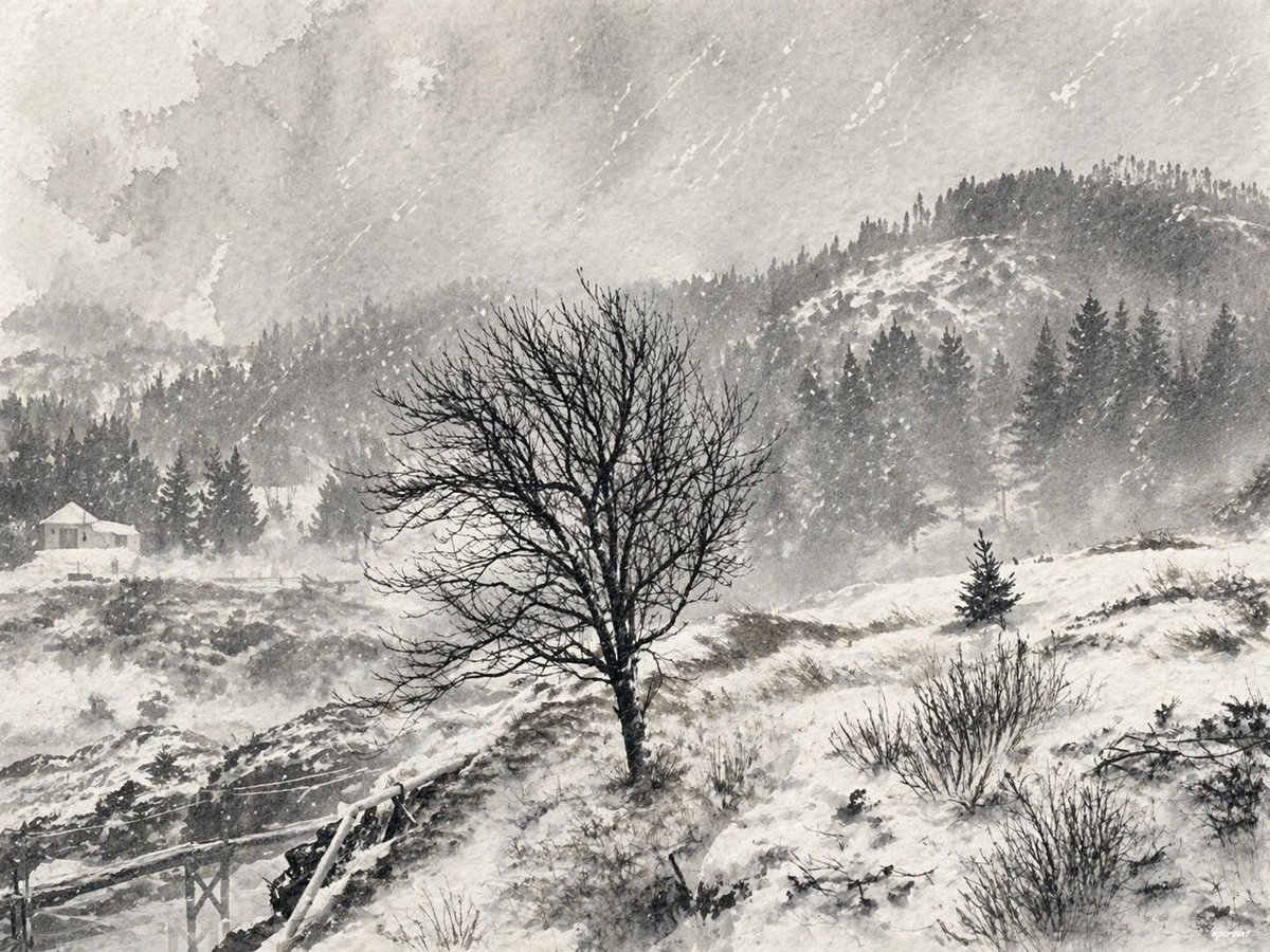 mikep_lbi's tweet image. "Spring Storm" #digitalart