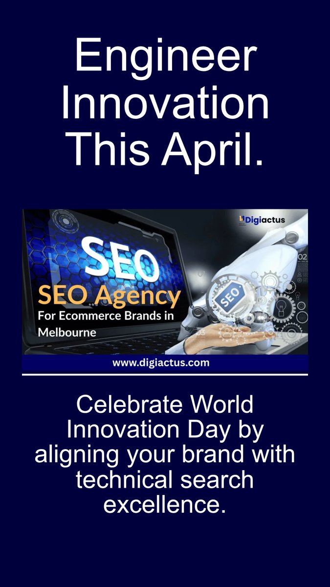 digiactus's tweet image. novation isn’t optional anymore—it’s your growth engine. 🚀

This #WorldInnovationDay, Digiactus encourages businesses to embrace AI-powered SEO—where data meets intelligence to drive visibility, relevance, and real results.

#AISEO #DigitalInnovation #FutureOfSearch