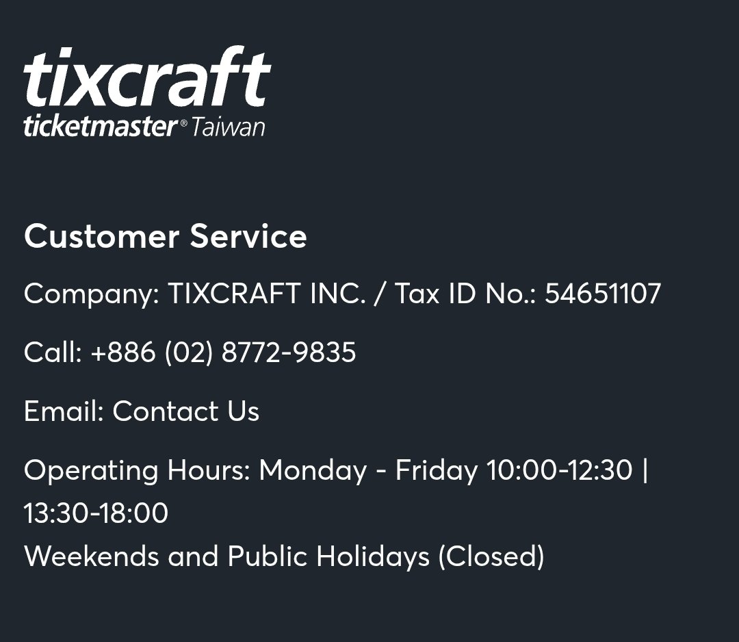 DxSเกาสง Verify Tixcraft ตอนนี้เบอร์ไทยมันไม่ส่ง otpให้แล้วนะ อาจจะต้องโทรตรงดู เราไปถามเพื่อนที่เคยโทรมา 
[True/Dtac] 006886287729835 
[Ais] 003886287729835
นาทีละ4บาทค่ะ ต้องโทรตามเวลาทำงานเขานะคะ เห็นว่าต้องใช้เวลากับโทรหลายรอบนะคะ จนกว่าจะมีคนพูดอิ้ง