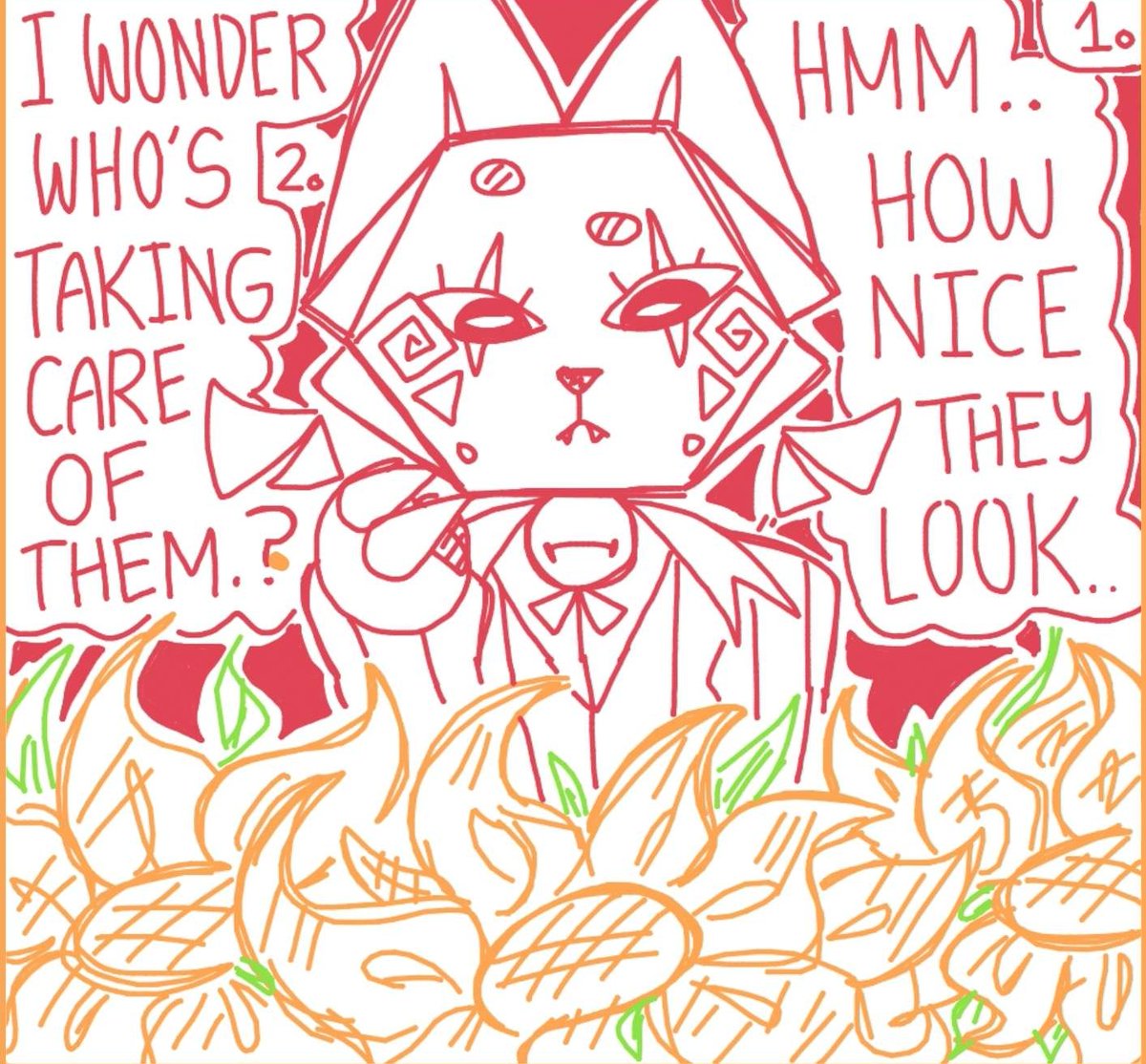SunDewBasket's tweet photo. "G-Greetings, Welcome to SunDew Corner!

. .How cute to see a formal kitty such as you. . I am the one in their care, the one who is also selling them.

. .Ehem! What can I help you with. . ?

🌻Bassie https://t.co/uOZIi0OOZO