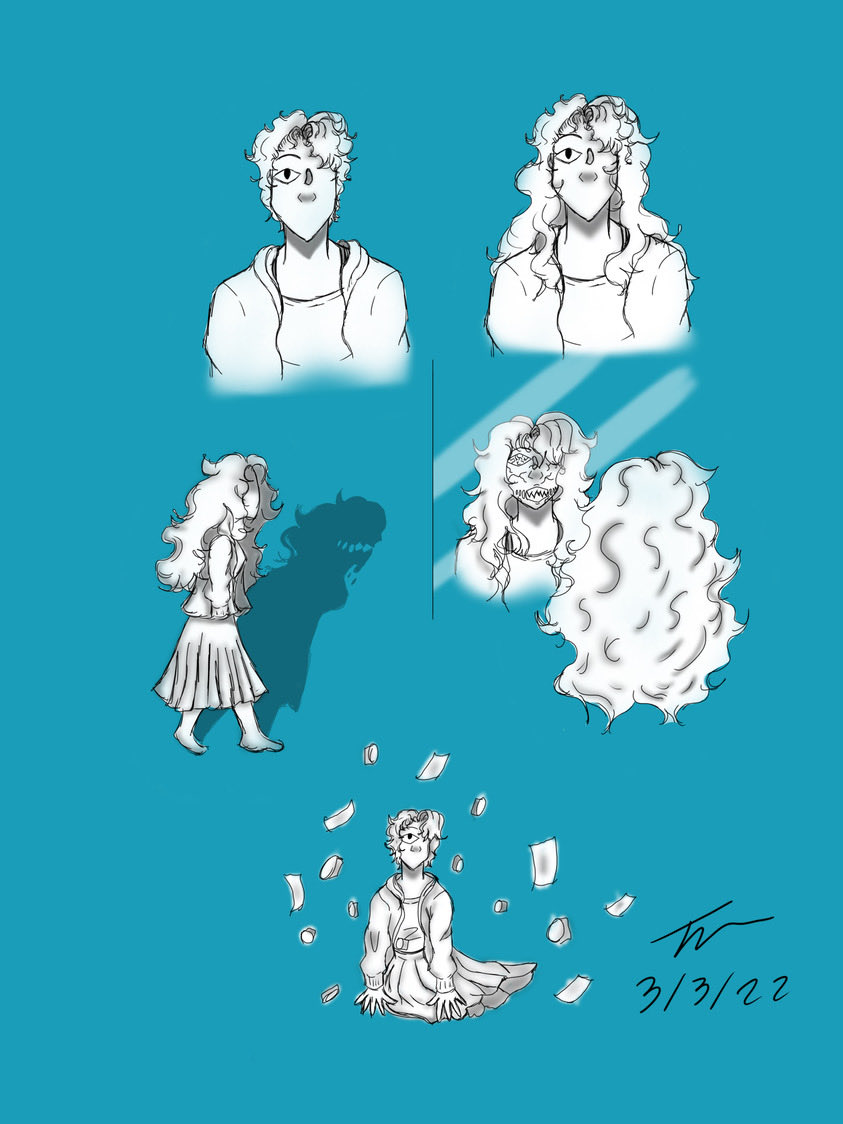 vivalamercury's tweet image. Song: Record Player-by Daisy The Great
Art of one of my OC’s Arron. She had longer hair before dying.
#digitalart #ocart #ocdrawing