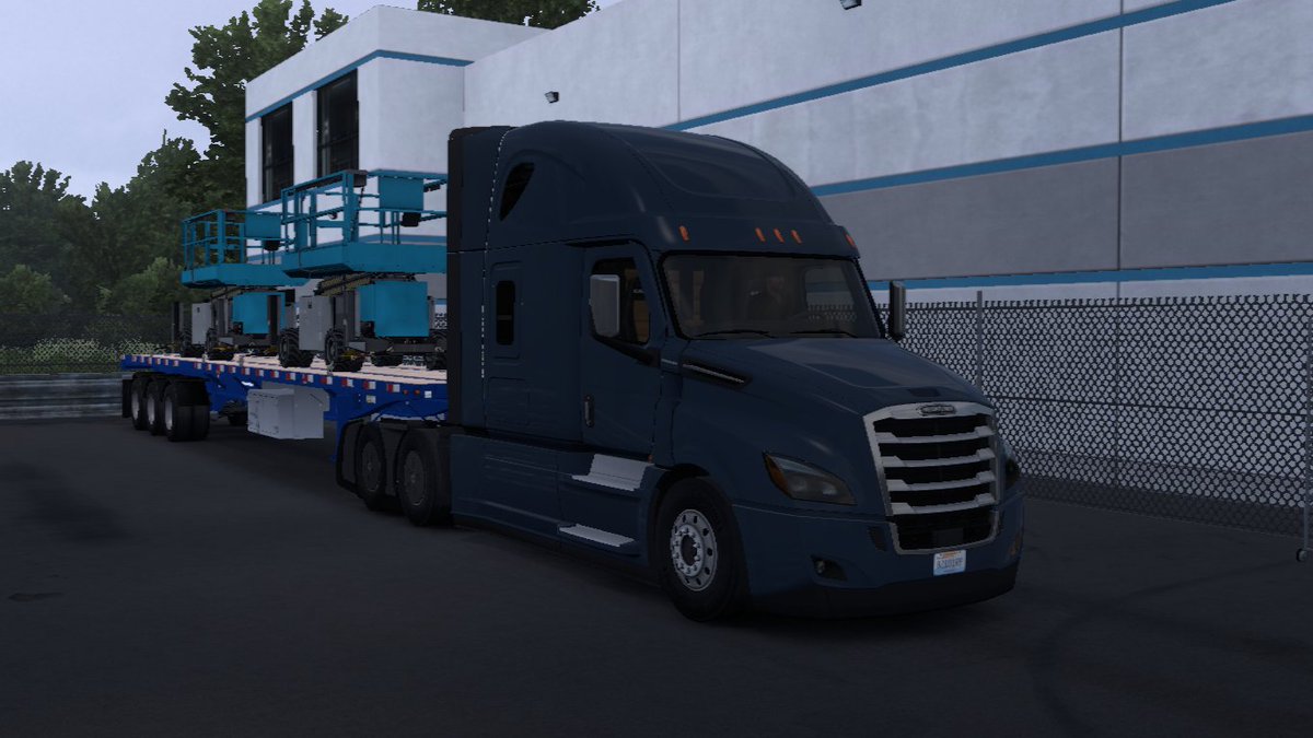 realVicTorres02's tweet image. And for the final trip of the week in ATS to finish up the quick jobs-only Thursday runs this afternoon by taking 2 Scissor Lifts (16,000 lb) to Olympia from Everett in a Freightliner Cascadia 2022. 🚛

@SCSsoftware
#AmericanTruckSimulator
#ATS
#BestCommunityEver
(Part 1)