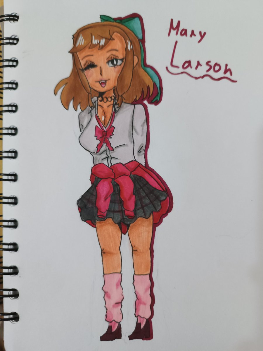 I'd like to draw my characters Mary and Sophie in the style of Murder Drones, what do you think? #art #oc #drawingsㅤㅤ