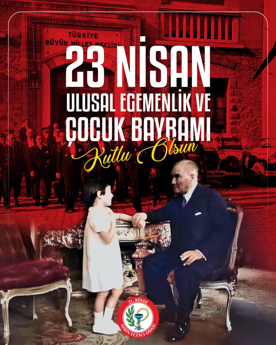 iulgen1's tweet photo. Başta Ulu Önder Gazi Mustafa Kemal Atatürk ve silah arkadaşlarını rahmet, minnet ve şükranla anıyor, Ata’mızın tüm dünya çocuklarına armağan ettiği “23 Nisan Ulusal Egemenlik ve Çocuk Bayramı”nı coşkuyla kutluyoruz. 🇹🇷🇹🇷🇹🇷 https://t.co/CR9fcXMveS