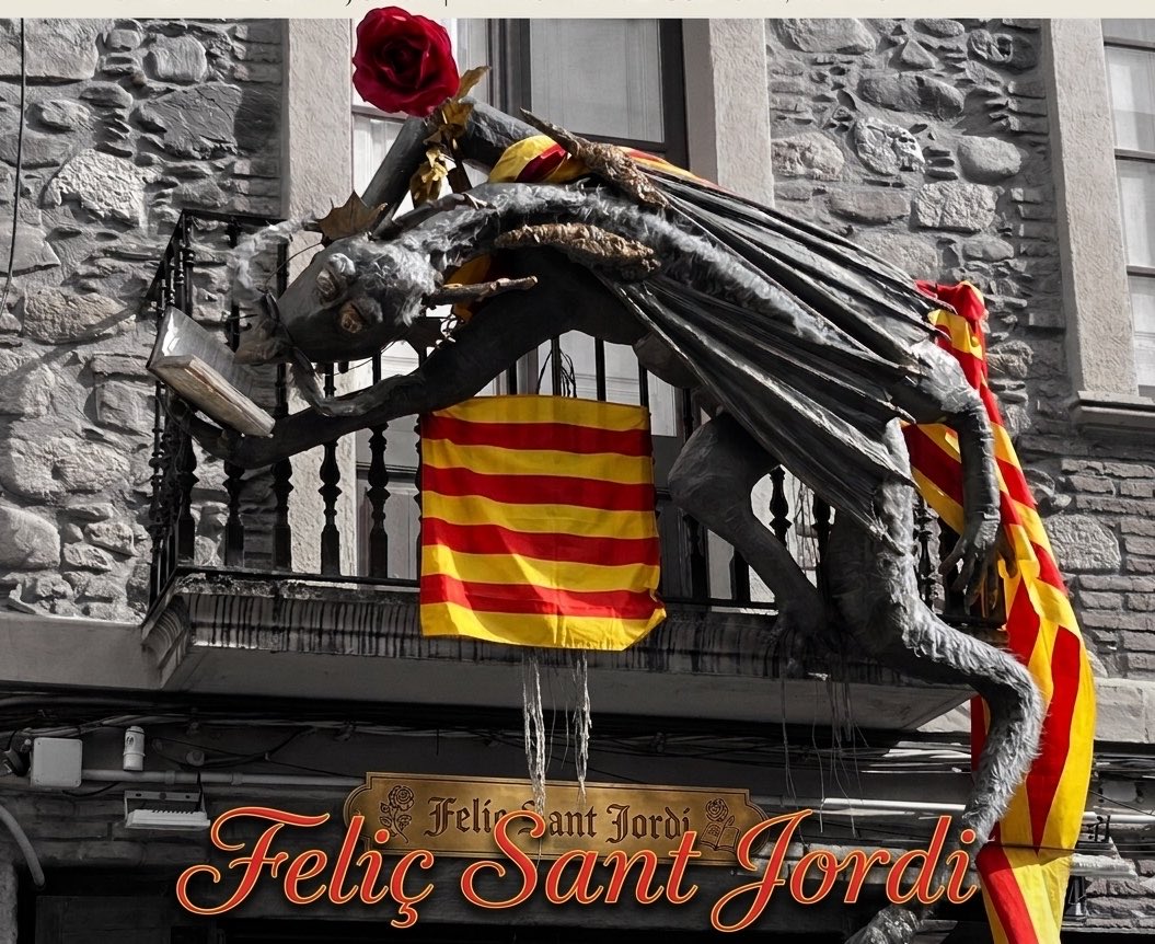 ManelLedesma's tweet photo. #santjordi #SantJordi2026 https://t.co/qyN7Qe8NhE