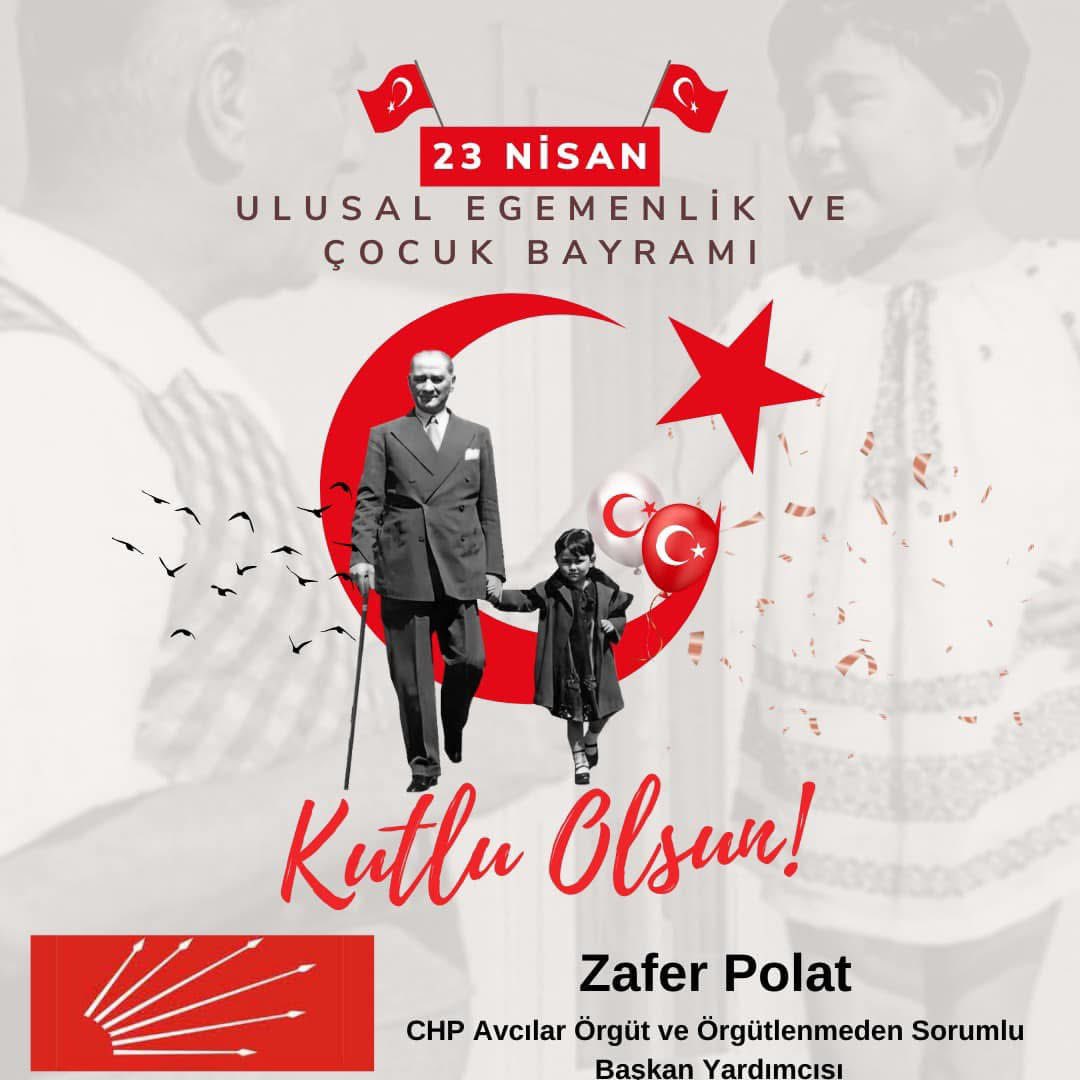 ZaferPOLAT05's tweet photo. Türkiye Büyük Millet Meclisi’nin açılışının 106.yılını kutladığımız bu günde, geleceğimizin teminatı çocuklarımızın 23 Nisan Ulusal Egemenlik ve Çocuk Bayramı’nı kutluyor, Gazi Mustafa Kemal Atatürk başta olmak üzere tüm yol arkadaşlarını minnet, şükran ve saygı ile anıyorum. https://t.co/f71yq8tHg5
