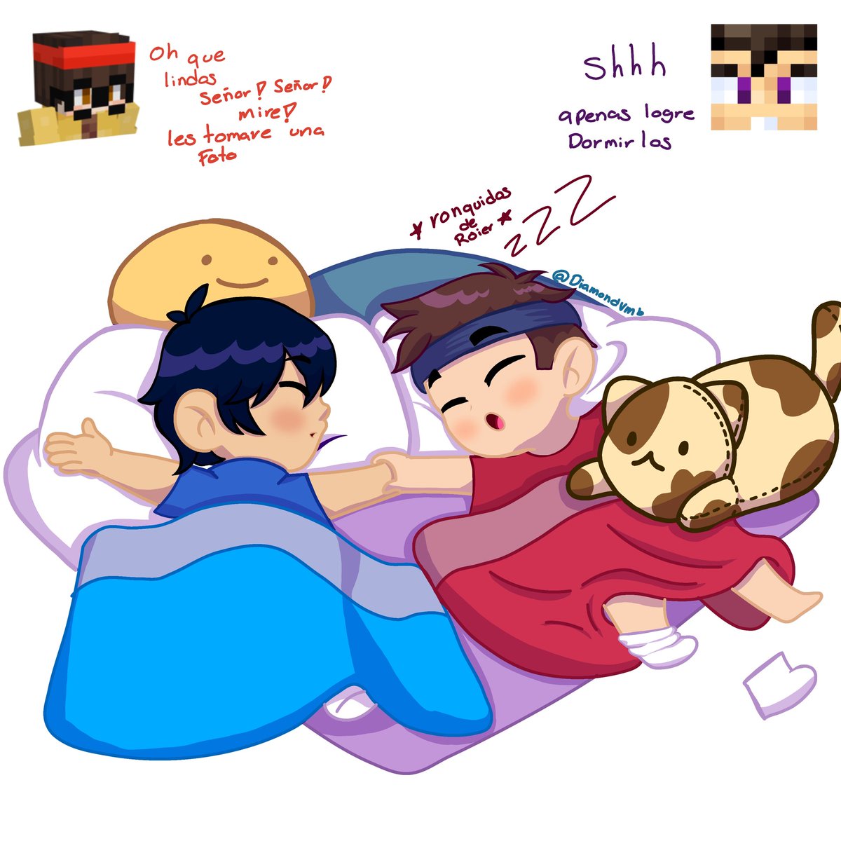 diamondvmb's tweet photo. Hermanitos parte 3 y 4
Aaaa quedo muy bonito lo bonito y no se que más decir
#QSMP #pacfanart #roierfanart #qsmpfanart https://t.co/1eXf9ESURs