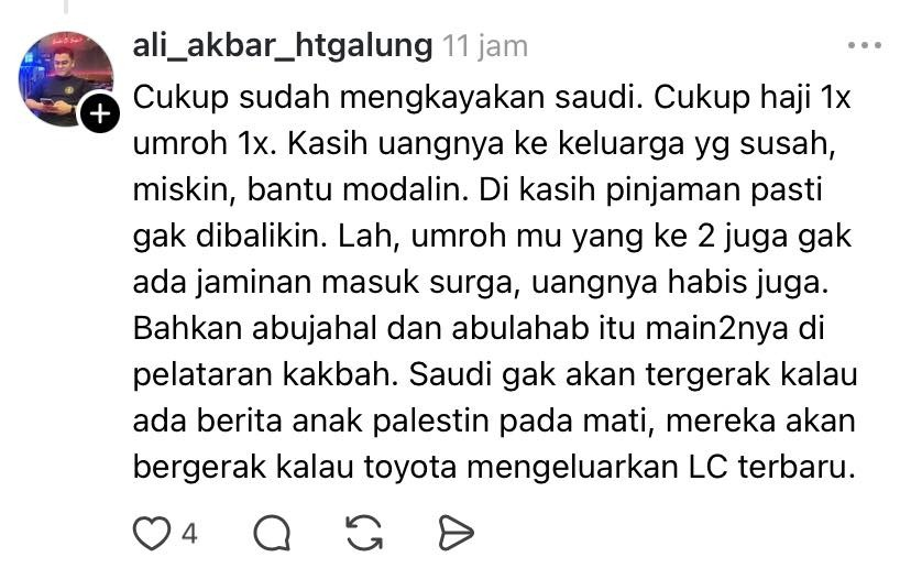 Just_Ab1's tweet image. Sementara pendapatan kerajaan #Saudi, bertambah2 krn adanya perang, ternyata masih saja ada orang2 yg entah krn BENCI atau pendeknya akal #mereka yg menuduh #Saudi mendapatkan BANYAK devisa dari haji &amp;amp; umroh.

Kopimu kurang kental.
Mainmu kurang jauh, bro!

#YTTA
