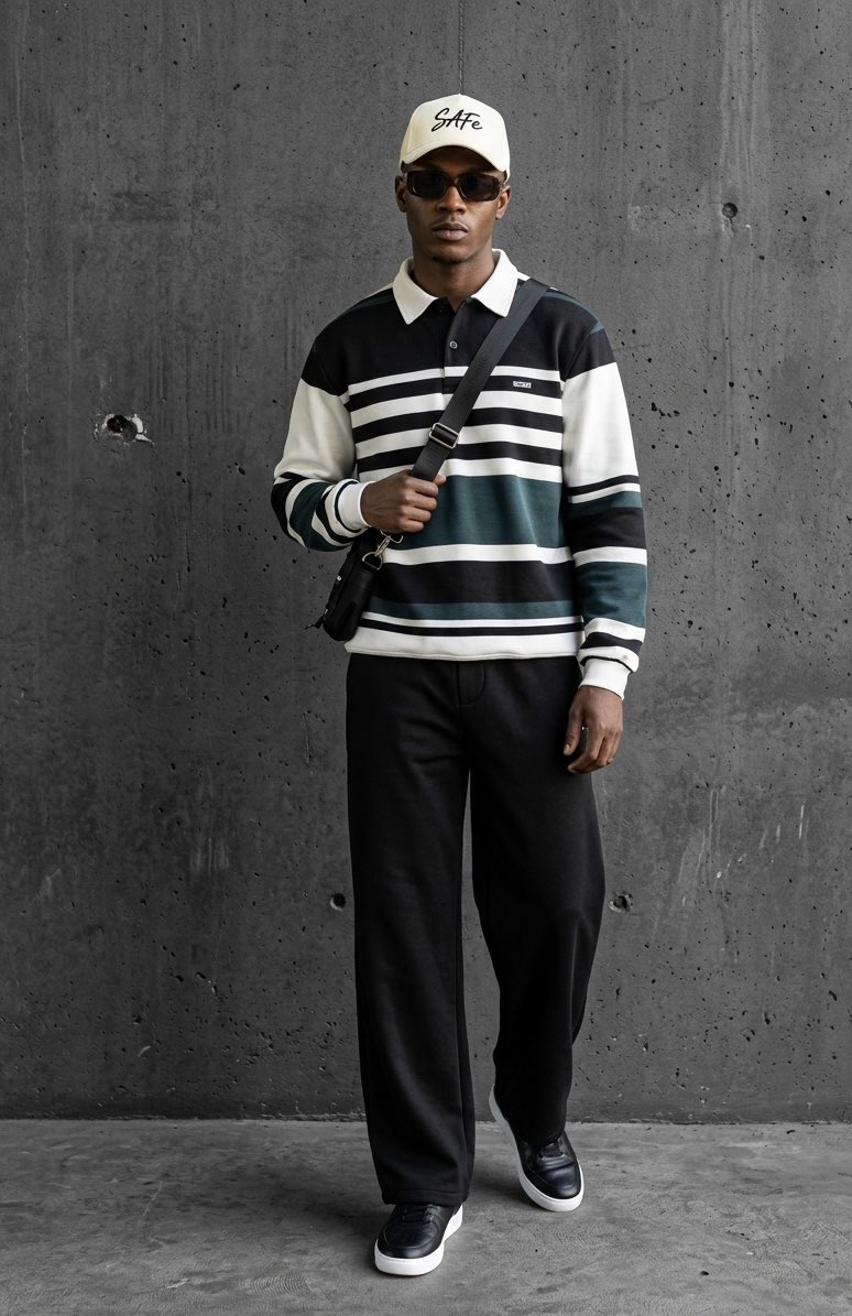 Orukominisafe's tweet photo. -Contemporary Color Block Striped Polo Sweatshirt with Buttons 

- 🏷️ #20,000
-Location: Lagos 
-Size : S-2XL
-Unisex
-Nationwide delivery 📦 

Please retweet https://t.co/oore1W6O6G