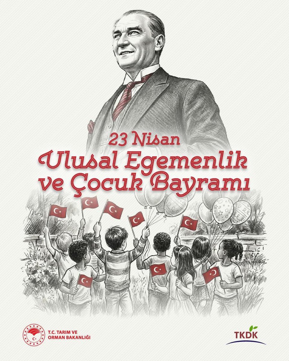 tkdkkaraman's tweet photo. 🇹🇷23 Nisan Ulusal Egemenlik ve Çocuk Bayramı kutlu olsun.👧🏻👦🏻

Türkiye Büyük Millet Meclisi’nin kuruluşunun 106. yıl dönümünde; Gazi Mustafa Kemal Atatürk başta olmak üzere, Kurtuluş Savaşı’nın tüm kahramanlarını saygı ve rahmetle anıyoruz. https://t.co/ZUg8wY7rRS