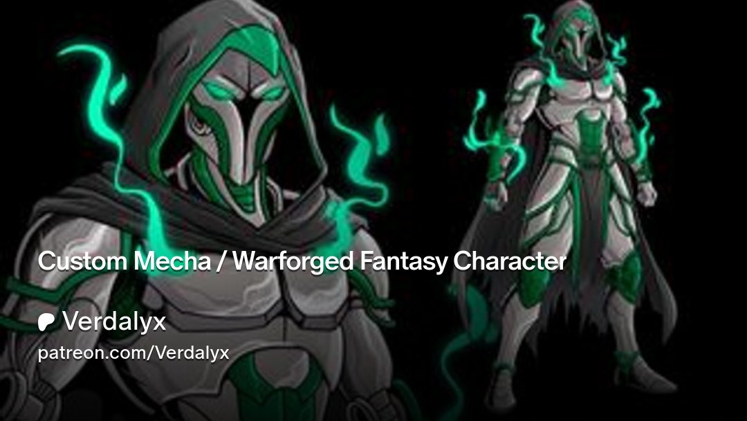 verdalyx's tweet image. Hell Yeah !!

Are you a fan of Warforged, Clockwork knights, or Arcane Mecha? You’ve come to the right place.

#Warforged #Fantasycharacter