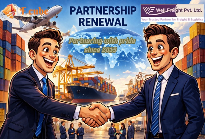 fcubegroup's tweet image. Congratulations to Well Freight on renewing their F Cube Networks Partnership !!!

Here's to your continued support, success, growth, and to many more achievements!🌟🥂

#thankyou #fcubenetworks #networking #community #strongertogether #freightforwarding